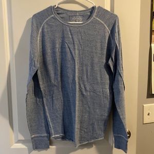 Medium blue Buckle long sleeve shirt